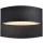 LUTEC 5193201012 LOTUS Modern Kültéri Fali Lámpa Fekete LED IP44