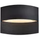 LUTEC 5193201012 LOTUS Modern Kültéri Fali Lámpa Fekete LED IP44