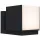 LUTEC 5193803012 CUBA Modern Kültéri Fali Lámpa Fekete LED IP44