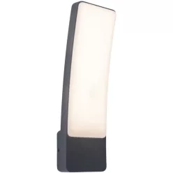   LUTEC 5288902118 KIRA Modern Kültéri Fali Lámpa Antracit LED IP44