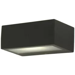   LUTEC 5602734118 GEMINI Modern Kültéri Fali Lámpa Antracit E27 IP44
