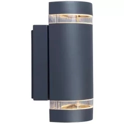   LUTEC 5604011118 FOCUS Modern Kültéri Fali Lámpa Antracit GU10 IP44