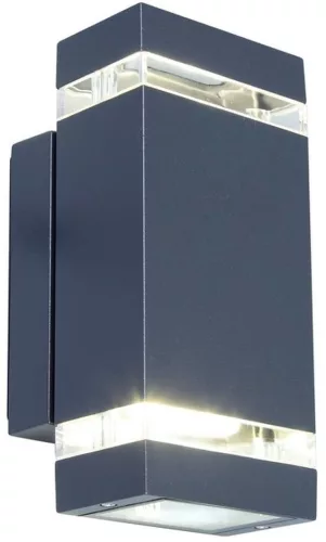 LUTEC 5605013118 FOCUS Modern Kültéri Fali Lámpa Antracit LED IP44
