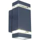 LUTEC 5605013118 FOCUS Modern Kültéri Fali Lámpa Antracit LED IP44