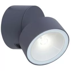   LUTEC 5626101125 TRUMPET Modern Kültéri Fali Lámpa Antracit LED IP44