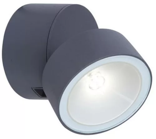 LUTEC 5626101125 TRUMPET Modern Kültéri Fali Lámpa Antracit LED IP44