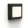 LUTEC 6402105012 HELENA Modern Kültéri Fali Lámpa Fekete LED IP44