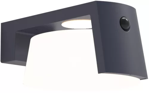 LUTEC 6906001118 MOON Modern Kültéri Fali Lámpa Antracit LED IP44