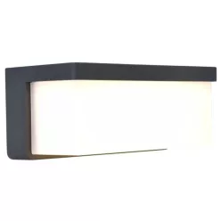   LUTEC 6912401345 ZELNA Modern Kültéri Fali Lámpa Antracit LED IP44