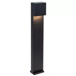   LUTEC 7104002012 GEMINI Modern Kültéri Állólámpa Fekete LED IP44