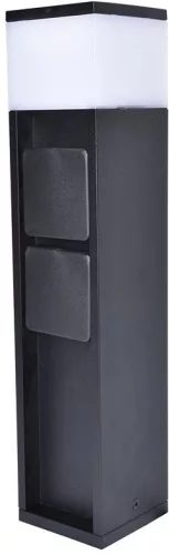 LUTEC 7202201012 MAINS Modern Kültéri Állólámpa Fekete LED IP44