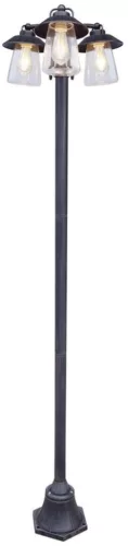 Lutec CATE 7264230213 Utcai lámpa 3x60w/e27 ip44