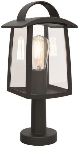 LUTEC 7273604012 Klasszikus Kültéri Állólámpa Fekete E27 IP44