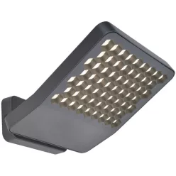   LUTEC 7801603118 ATLANTIS Modern Kültéri Fali Lámpa Szürke LED IP44