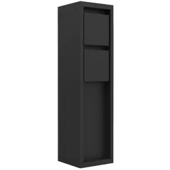   LUTEC 9702202012 MAINS Modern Kültéri Állólámpa Fekete IP44
