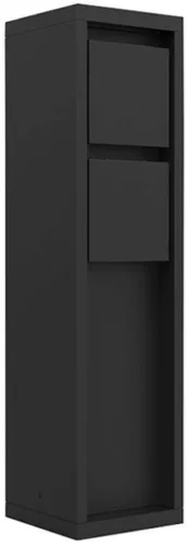 LUTEC 9702202012 MAINS Modern Kültéri Állólámpa Fekete IP44