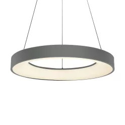   LUXERA 18406 GENTIS Modern Led Függesztett Lámpa Szürke IP20