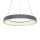 LUXERA 18406 GENTIS Modern Led Függesztett Lámpa Szürke IP20