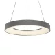 LUXERA 18406 GENTIS Modern Led Függesztett Lámpa Szürke IP20