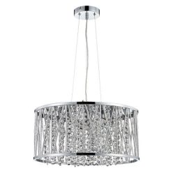 Ceiling Lamp Chrome LUXERA 46060