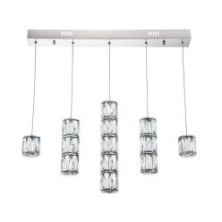 Ceiling Lamp Chrome POLAR LUXERA 62403
