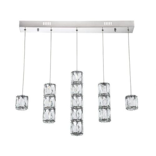 Ceiling Lamp Chrome POLAR LUXERA 62403