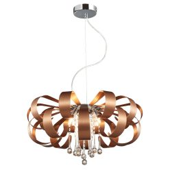 Pendant Lamp Silver RIBBON LUXERA 64408