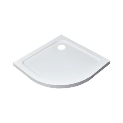 Modena Slim curved low acrylic shower tray 80x80 cm