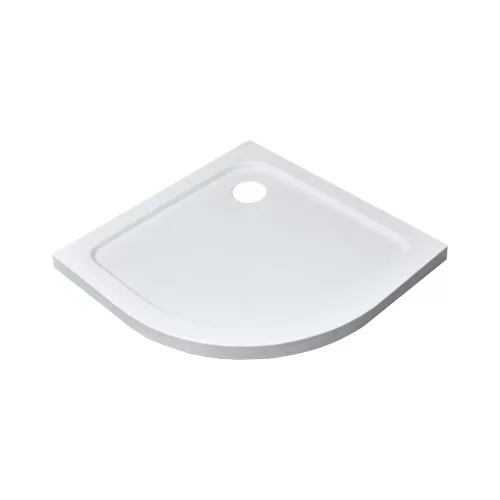 Modena Slim íves alacsony akril zuhanytálca 80x80 cm