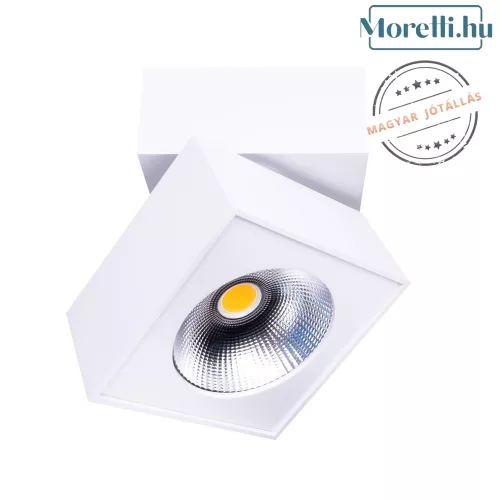 mennyezeti lámpa fehér színű vázzal és fém testtel beltéri használatra maxlight-c0106 - moretti.hu