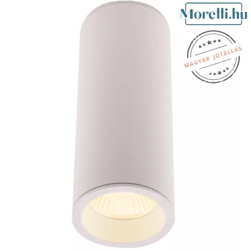 mennyezeti lámpa fehér színű vázzal és fém testtel beltéri használatra maxlight-c0153 - moretti.hu