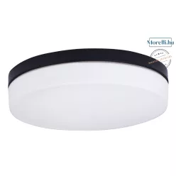 mennyezeti lámpa fekete színű vázzal és fém testtel beltéri használatra maxlight-c0194 - moretti.hu