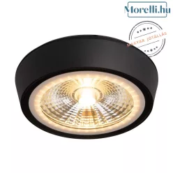 fürdőszobai mennyezeti lámpa fekete színű vázzal és üveg testtel beltéri használatra maxlight-c0208 - moretti.hu