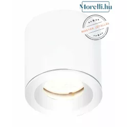 fürdőszobai mennyezeti lámpa fehér színű vázzal és fém testtel beltéri használatra maxlight-c0215 - moretti.hu