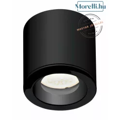mennyezeti lámpa fekete színű vázzal és fém testtel beltéri használatra maxlight-c0216 - moretti.hu