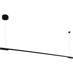 függesztett lámpa fekete színű vázzal és fém testtel beltéri használatra maxlight-p0358 - moretti.hu