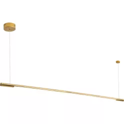 függesztett lámpa arany színű vázzal és fém testtel beltéri használatra maxlight-p0360d - moretti.hu