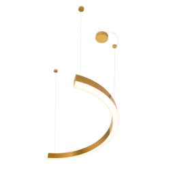 Pendant Gold LOTUS MAXLIGHT P0422D