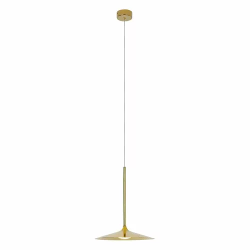 függesztett lámpa arany színű vázzal és fém testtel beltéri használatra maxlight-p0460 - moretti.hu