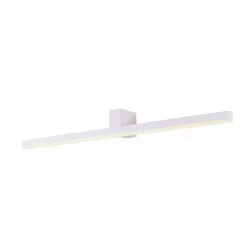 fürdőszobai tükörmegvilágító lámpa fehér színű vázzal és fém testtel beltéri használatra maxlight-w0155 - moretti.hu