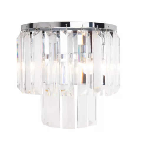 fali lámpa króm színű vázzal és üveg testtel beltéri használatra maxlight-w0209 - moretti.hu
