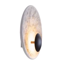 fali lámpa fekete színű vázzal és gipsz testtel beltéri használatra maxlight-w0325 - moretti.hu