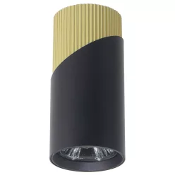   MILAGRO ML0278 NEO Hengeres Mennyezeti Lámpa Fekete, Arany GU10 IP20