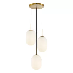   MILAGRO ML0315 ALIAS Többágú Függesztett Lámpa Arany E14 IP20