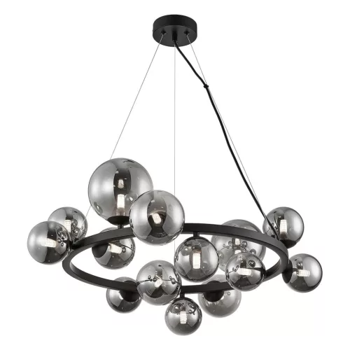 MILAGRO ML0334 MILA Glamour Függesztett Lámpa Fekete G9 IP20