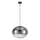 MILAGRO ML0341 CAMPANIA Modern Függesztett Lámpa Fekete E27 IP20