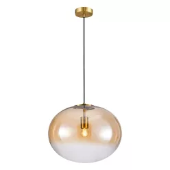   MILAGRO ML0342 CAMPANIA Modern Függesztett Lámpa Arany E27 IP20