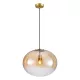 MILAGRO ML0342 CAMPANIA Modern Függesztett Lámpa Arany E27 IP20