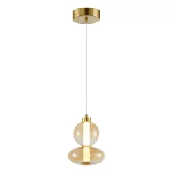   MILAGRO ML0345 DAPHNE Modern Led Függesztett Lámpa Arany LED IP20