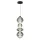 MILAGRO ML0347 DAPHNE Glamour Függesztett Lámpa Fekete LED IP20